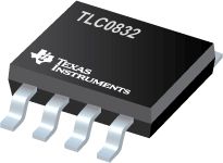 8 λ22kSPS ADC ݔ΢̎O(sh)/\Mux x헣 SE 2 ͨ - TLC0832